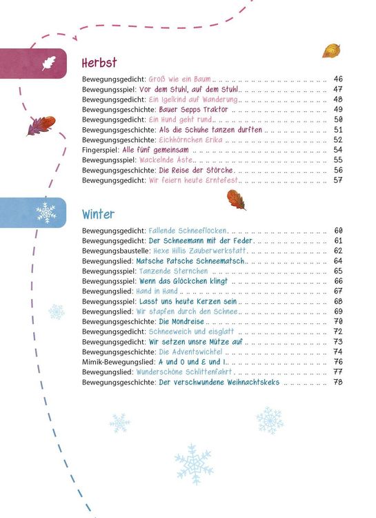 Produktbild: Das Kita-Jahreszeitenbuch: Bewegungspiele & Mitmachideen
