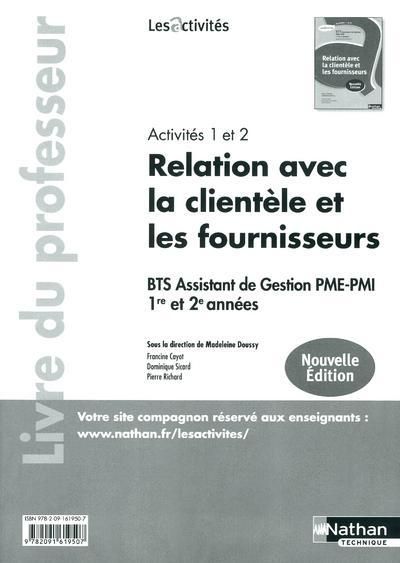 Produktbild: Activites 1 Et 2 Bts 1re Et 2e Annees Les Activites Livre Du Professeu
