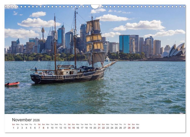 Produktbild: Sydney - An extremely handsome city (Wall Calendar 2026 DIN A3 landscape), CALVENDO 12 Month Wall Calendar