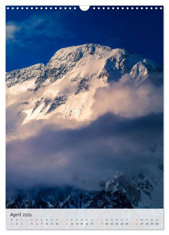 Produktbild: Bergriesen des Karakorum (Wandkalender 2026 DIN A3 hoch), CALVENDO Monatskalender