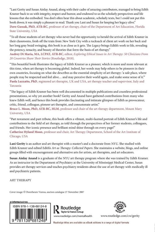Produktbild: The Legacy of Edith Kramer