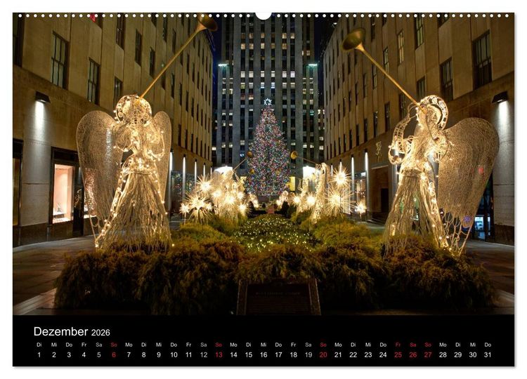 Produktbild: Zu Besuch in New York (Wandkalender 2026 DIN A2 quer), CALVENDO Monatskalender