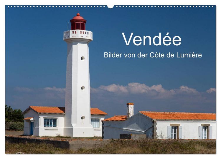 Produktbild: Vend&eacute;e - Bilder von der C&ocirc;te de Lumi&egrave;re (Wandkalender 2026 DIN A2 quer), CALVENDO Monatskalender
