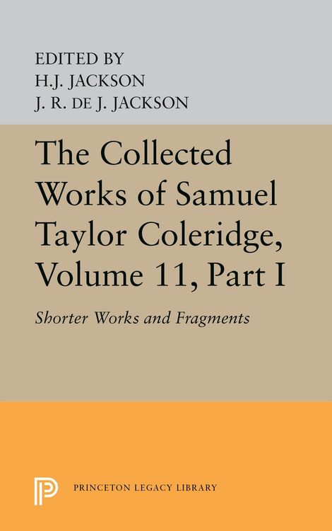 Produktbild: The Collected Works of Samuel Taylor Coleridge, Volume 11