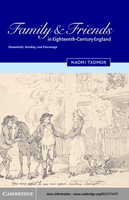 Produktbild: Family and Friends in Eighteenth-Century England