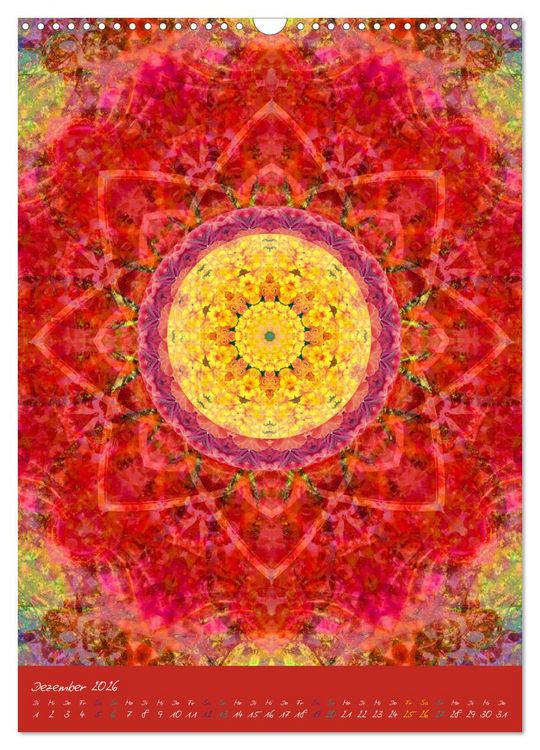 Produktbild: MANDALAS der Natur (Wandkalender 2026 DIN A3 hoch), CALVENDO Monatskalender