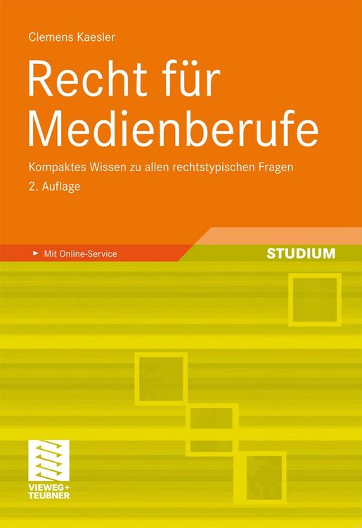 Produktbild: Recht f&uuml;r Medienberufe