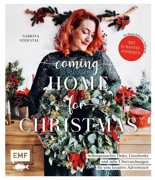 Produktbild: Coming home for Christmas - Selbstgemachte Deko, Geschenke und s&uuml;&szlig;e &Uuml;berraschungen f&uuml;r eine kreative Adventszeit