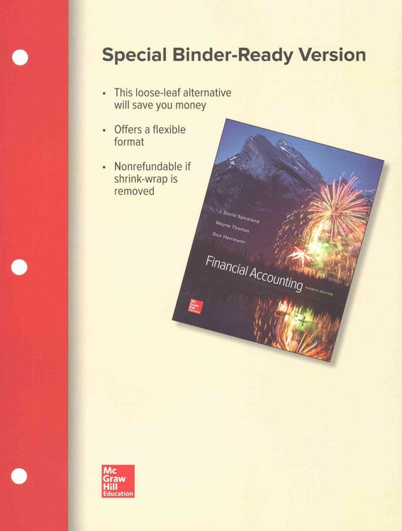 Produktbild: Loose Leaf For Financial Accou