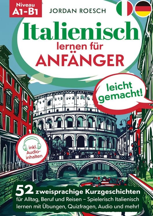 Produktbild: Italienisch lernen f&uuml;r Anf&auml;nger &ndash; leicht gemacht!