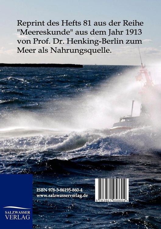 Produktbild: Das Meer als Nahrungsquelle