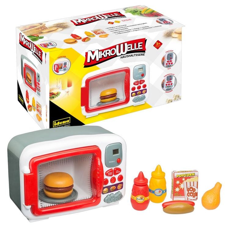 Produktbild: Idena Kinder-Mikrowelle mit Licht und Sound geschlossene Box