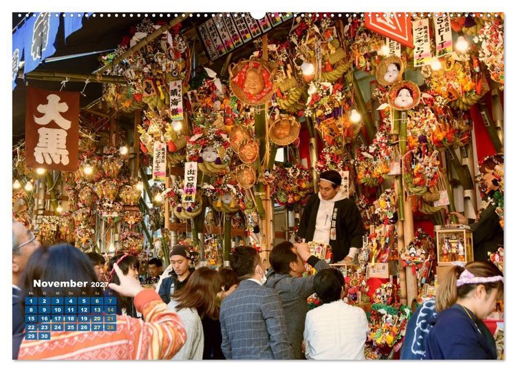 Produktbild: Tokio: Lichter einer Stadt (Wandkalender 2027 DIN A2 quer), CALVENDO Monatskalender
