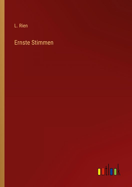 Produktbild: Ernste Stimmen