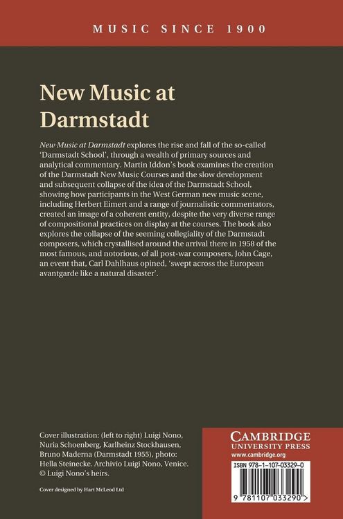 Produktbild: New Music at Darmstadt