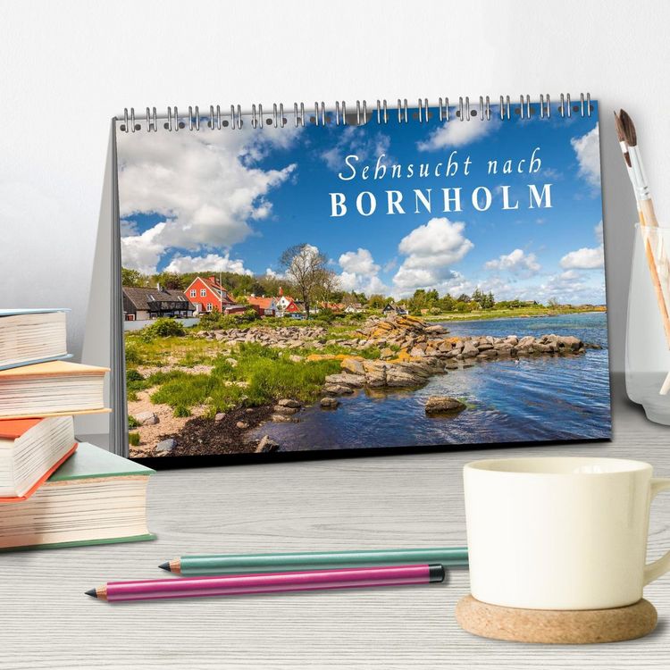 Produktbild: Sehnsucht nach Bornholm (Tischkalender 2026 DIN A5 quer), CALVENDO Monatskalender