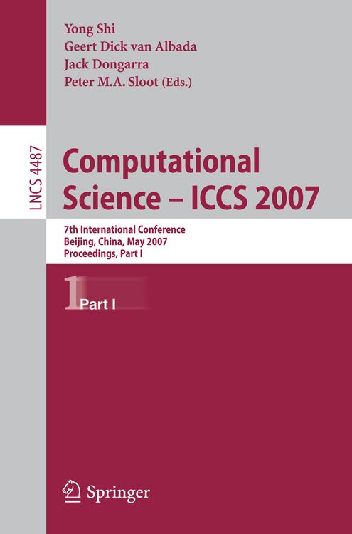 Produktbild: Computational Science - ICCS 2007