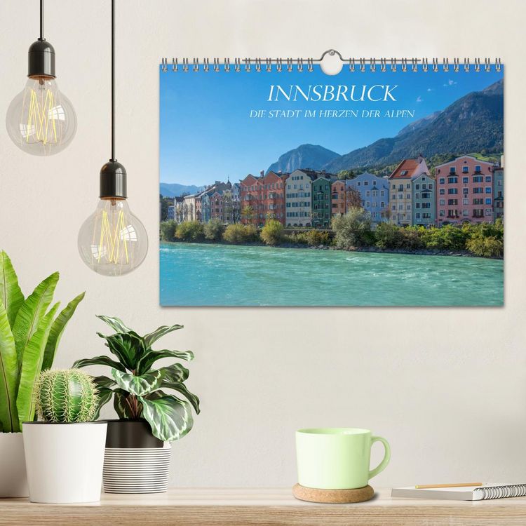Produktbild: Innsbruck - Die Stadt im Herzen der Alpen (Wandkalender 2026 DIN A4 quer), CALVENDO Monatskalender