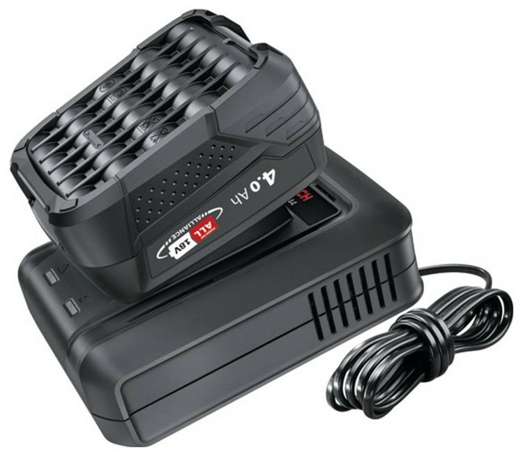 Produktbild: Bosch Home and Garden 1600A031T6 1600A031T6 Werkzeug-Akku und Ladeger&auml;t 18V Li-Ion