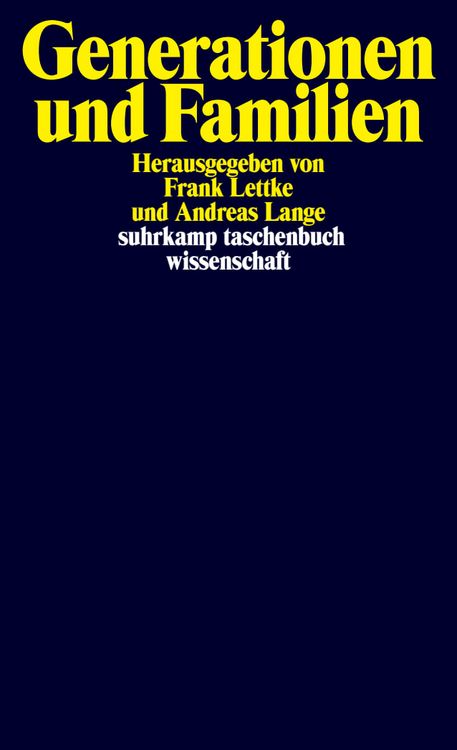 Produktbild: Generationen und Familien