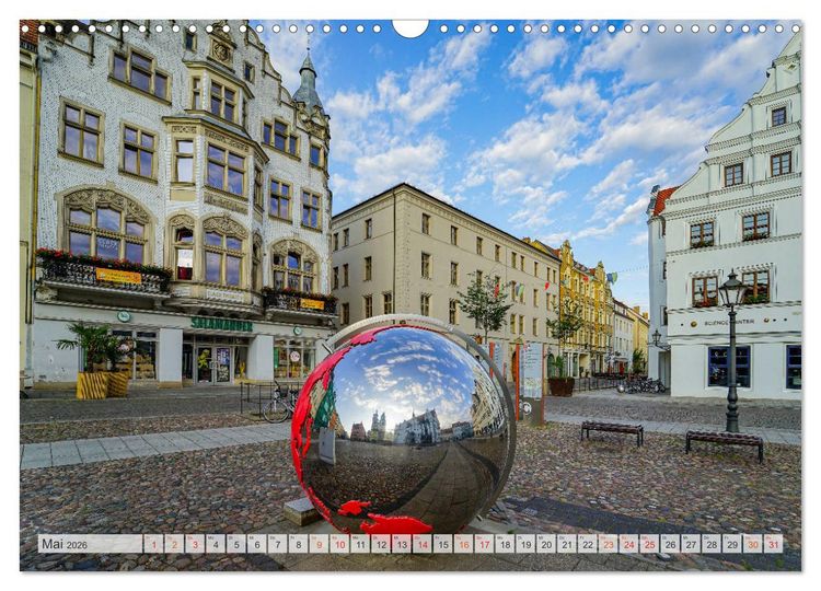 Produktbild: Lutherstadt Wittenberg Impressionen (Wandkalender 2026 DIN A3 quer), CALVENDO Monatskalender