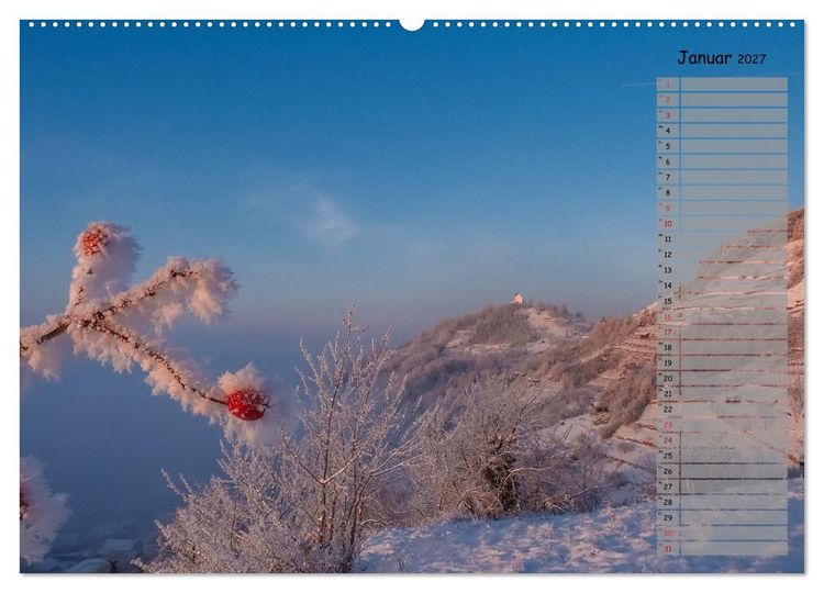 Produktbild: Rund um die Wurmlinger Kapelle (Wandkalender 2027 DIN A2 quer), CALVENDO Monatskalender