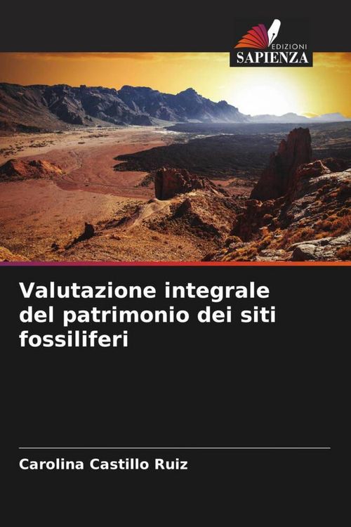 Produktbild: Valutazione integrale del patrimonio dei siti fossiliferi