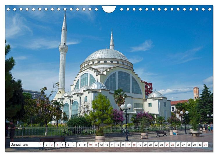 Produktbild: ALBANIENS Sch&ouml;nheiten (Wandkalender 2026 DIN A4 quer), CALVENDO Monatskalender