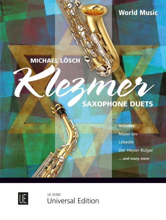 Produktbild: Klezmer Saxophone Duets f&uuml;r 2 Saxophone (AA/AT)