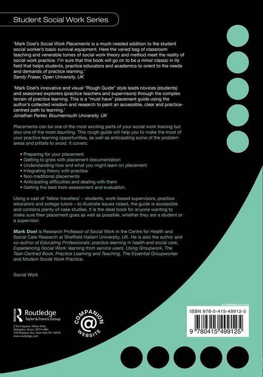 Produktbild: Social Work Placements