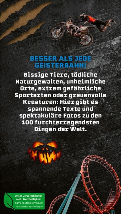 Produktbild: Die 100 furchterregendsten Dinge der Welt