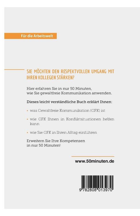 Produktbild: Gewaltfreie Kommunikation im Beruf