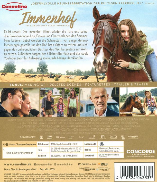Produktbild: Immenhof - Das Abenteuer eines Sommers