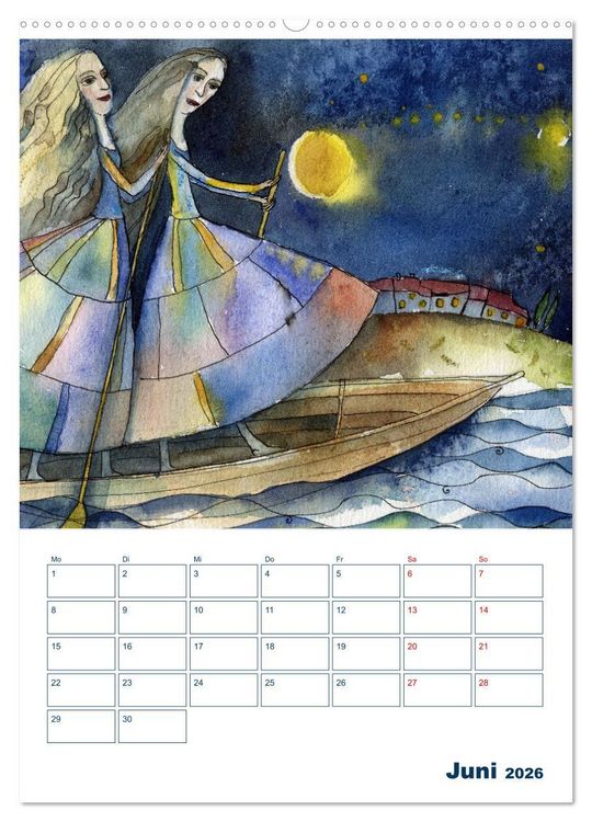 Produktbild: Im Wandel der Sterne (hochwertiger Premium Wandkalender 2026 DIN A2 hoch), Kunstdruck in Hochglanz