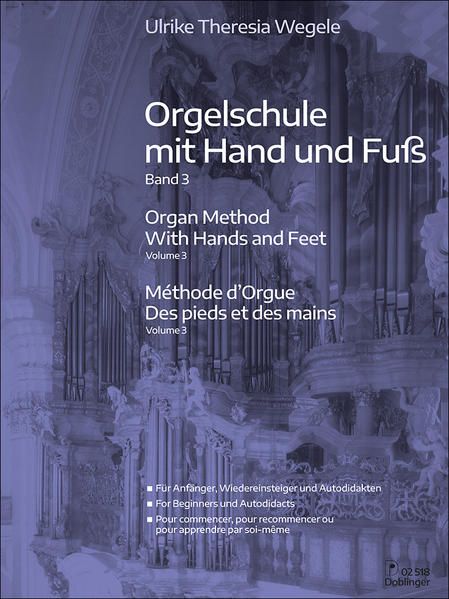Produktbild: Orgelschule mit Hand und Fu&szlig; Band 3
