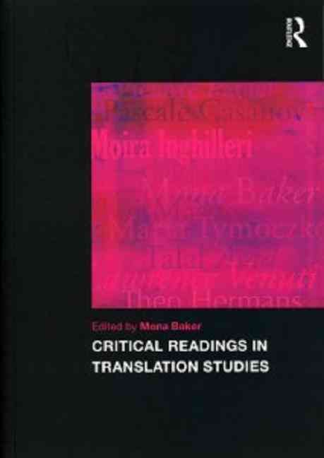 Produktbild: Critical Readings in Translation Studies