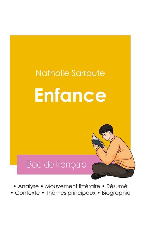 Produktbild: R&eacute;ussir son Bac de fran&ccedil;ais 2026 : Analyse de l'autobiographie Enfance de Nathalie Sarraute