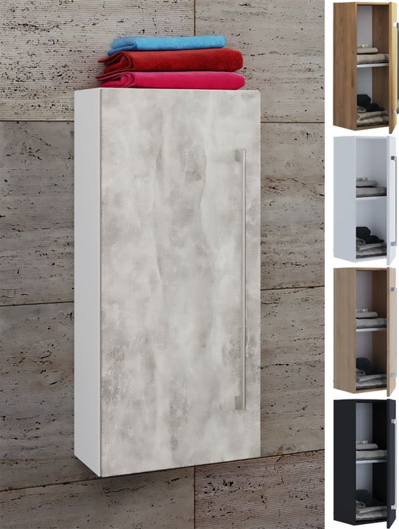 Produktbild: Holz Badm&ouml;bel Midischrank Badschrank Bad Badinos D