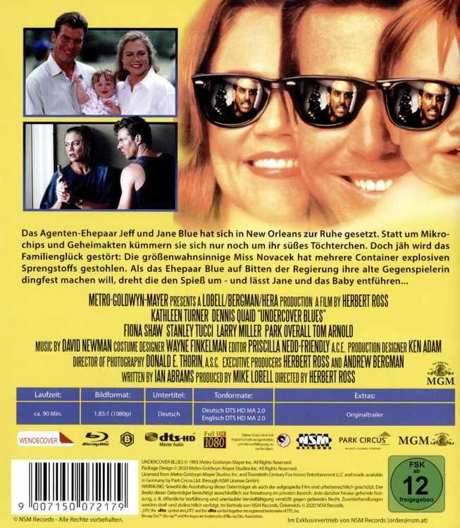 Produktbild: Undercover Blues - Ein absolut cooles Trio (Blu-ray)