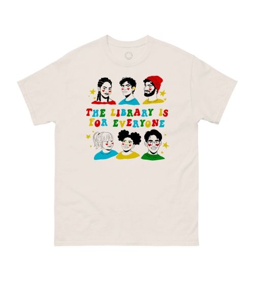 Produktbild: Mychal Threets: Library is for Everyone Unisex T-Shirt XXX-Large