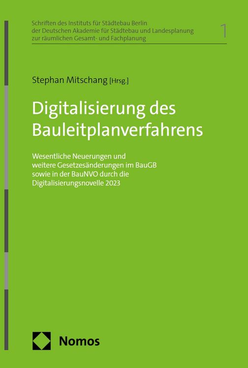 Produktbild: Digitalisierung des Bauleitplanverfahrens
