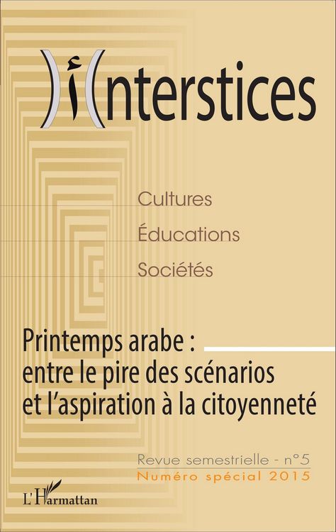 Produktbild: Printemps arabe : entre le pire des scenarios et l'aspiration a la citoyennete