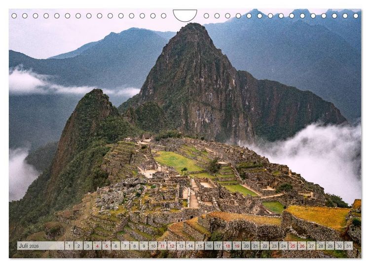 Produktbild: S&uuml;damerika - Von Quito nach Rio (Wandkalender 2026 DIN A4 quer), CALVENDO Monatskalender