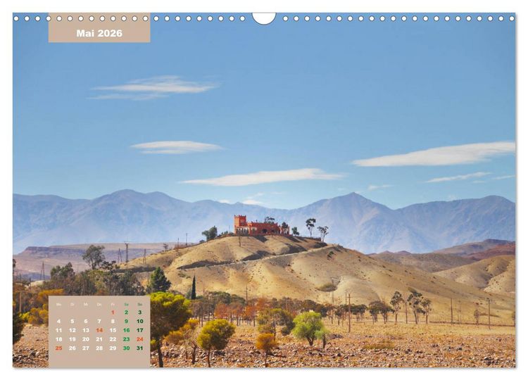 Produktbild: Erlebe mit mir das traumhafte Marokko (Wandkalender 2026 DIN A3 quer), CALVENDO Monatskalender