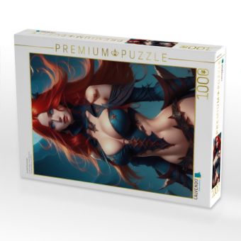 Produktbild: CALVENDO Puzzle Scarlett Feuerzauber | 1000 Teile Lege-Gr&ouml;&szlig;e 64x48cm Foto-Puzzle f&uuml;r gl&uuml;ckliche Stunden
