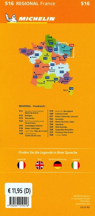 Produktbild: Michelin Elsass Lothring