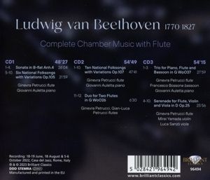Produktbild: Beethoven:Complete Chamber Music With Flute