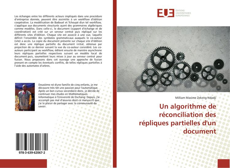 Produktbild: Un algorithme de r&eacute;conciliation des r&eacute;pliques partielles d'un document
