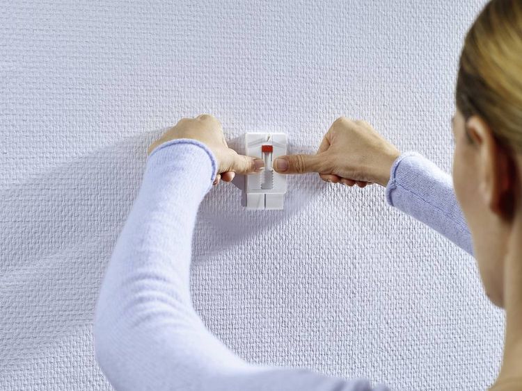 Produktbild: TESA&reg; Powerstrips&reg; Klebenagel f&uuml;r Tapete & Putz verstellbar, weiss