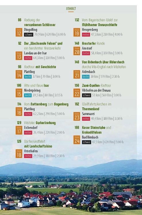 Produktbild: Genussradeln Bayerisches Donau-Isar-H&uuml;gelland
